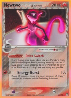 Mewtwo δ 12/113, Delta Species