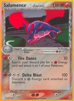 Salamence δ 14/113, Delta Species