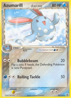 Azumarill δ 19/113, Delta Species