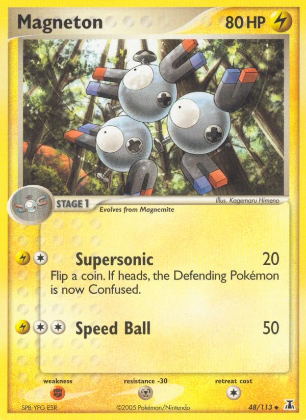 Magneton 48/113, Delta Species Pokémon card