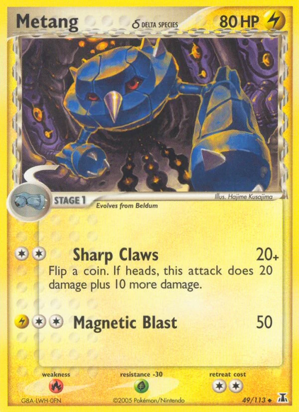 Metang δ 49/113, Delta Species Pokémon card