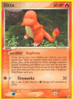 Ditto 61/113, Delta Species