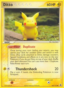 Ditto 63/113, Delta Species