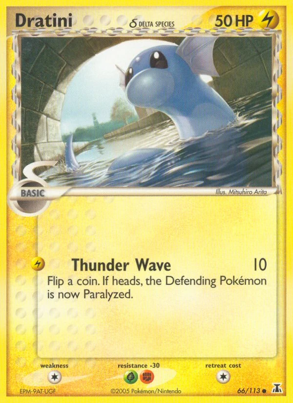 Dratini δ 66/113, Delta Species Pokémon card