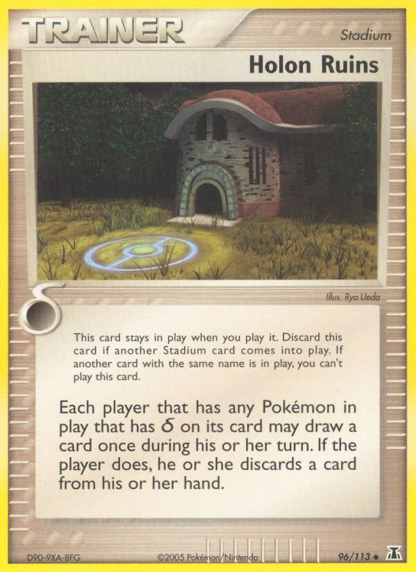 Holon Ruins 96/113, Delta Species Pokémon card