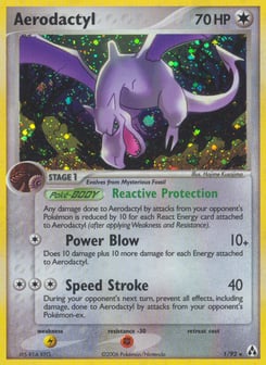 Aerodactyl 1/92, Legend Maker