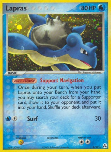 Lapras 8/92 from Legend Maker