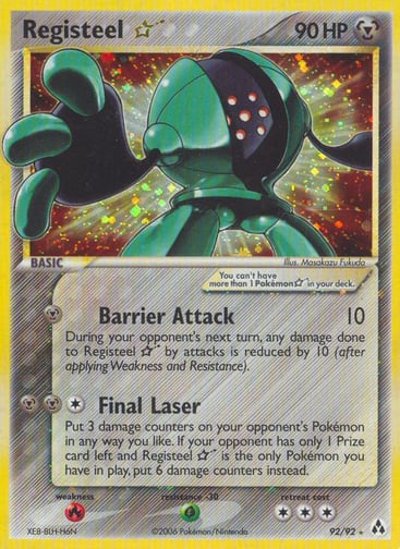 Registeel ☆ 92/92 from Legend Maker