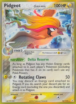 Pidgeot δ 14/110, Holon Phantoms