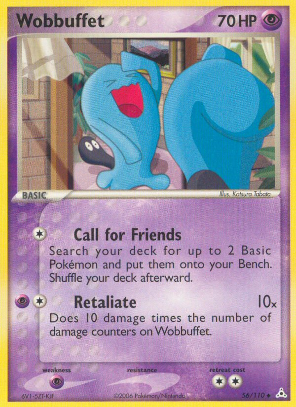 Wobbuffet 56/110, Holon Phantoms Pokémon card