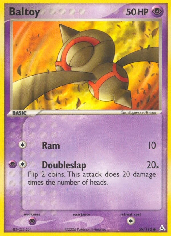 Baltoy 59/110, Holon Phantoms Pokémon card