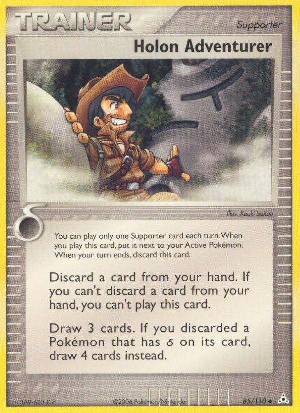 Holon Adventurer 85/110, Holon Phantoms Pokémon card