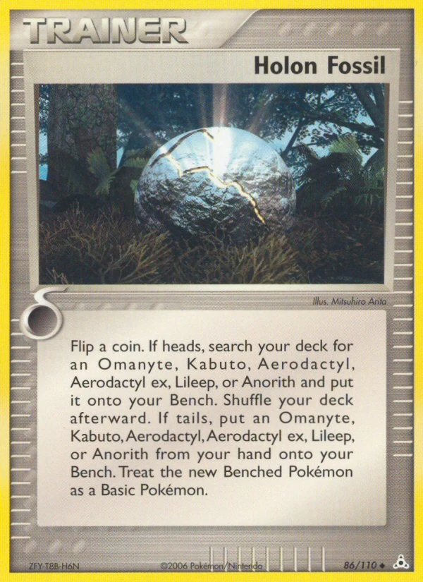 Holon Fossil 86/110, Holon Phantoms Pokémon card