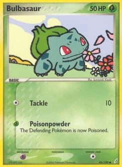 Bulbasaur 45/100, Crystal Guardians