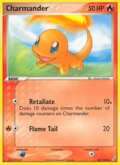 Charmander 48/100, Crystal Guardians