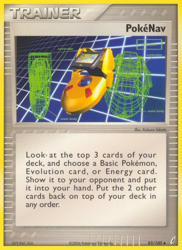 PokéNav 83/100, Crystal Guardians Pokémon card
