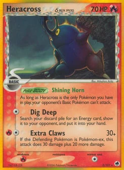 Heracross δ 3/101, Dragon Frontiers