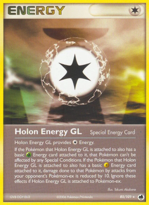 Holon Energy GL 85/101, Dragon Frontiers Pokémon card