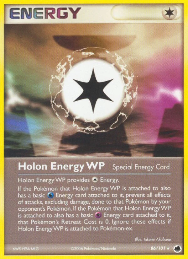Holon Energy WP 86/101, Dragon Frontiers Pokémon card