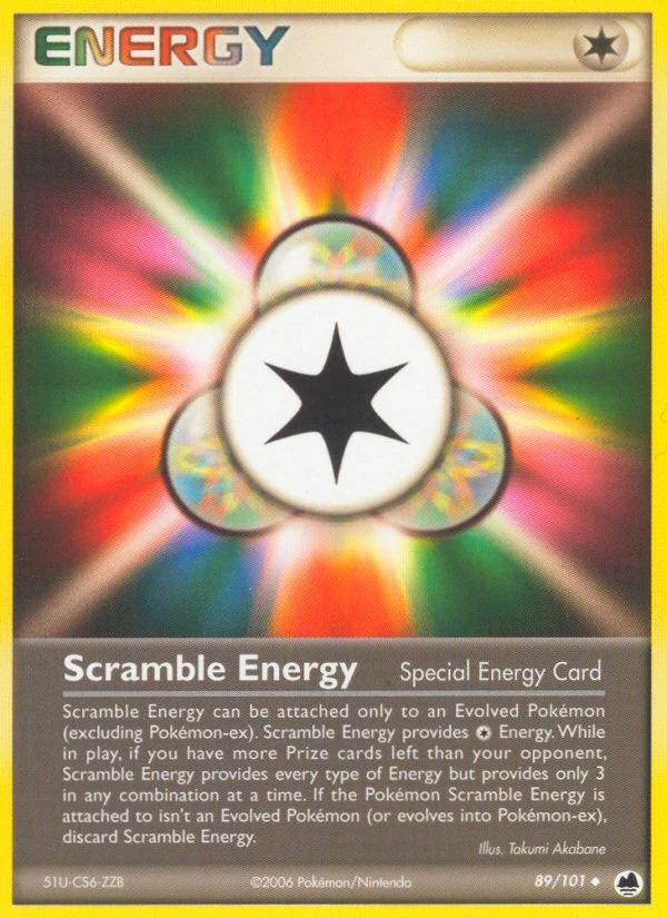 Scramble Energy 89/101, Dragon Frontiers Pokémon card