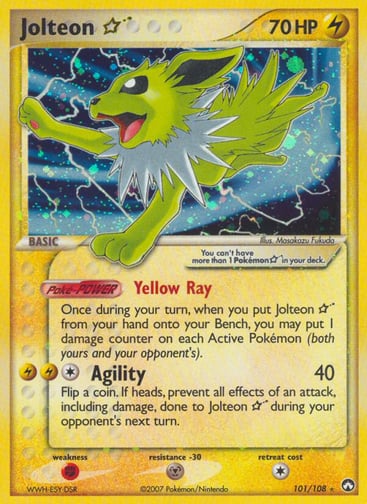 Jolteon ☆ 101/108 from Power Keepers
