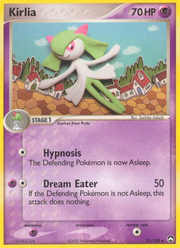 Kirlia 31/108, Power Keepers Pokémon card