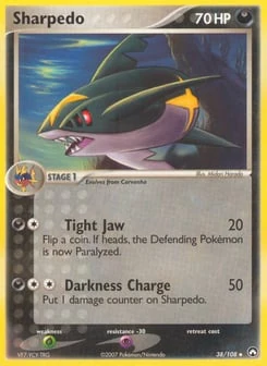 Sharpedo 38/108, Power Keepers