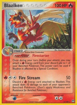 Blaziken 5/108, Power Keepers