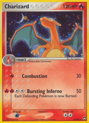 Charizard 6/108 from Power Keepers