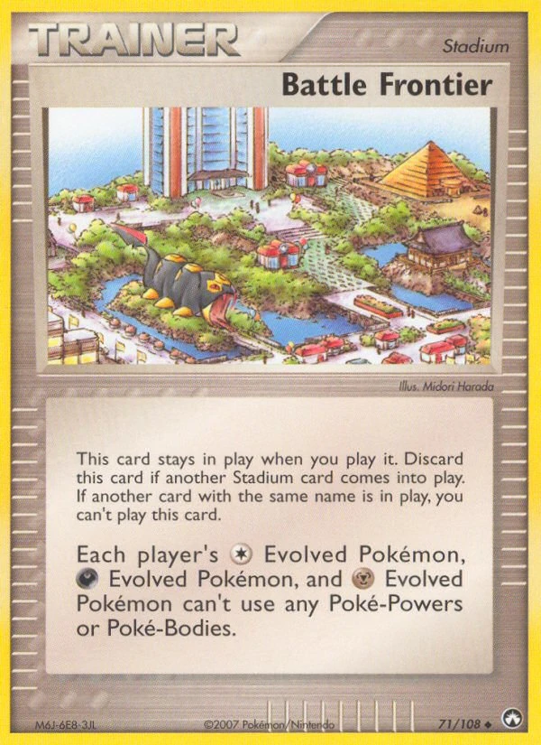 Battle Frontier 71/108, Power Keepers Pokémon card