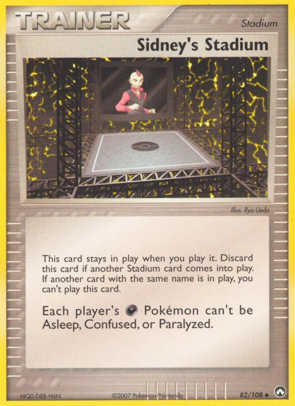 Sidney's Stadium 82/108, Power Keepers Pokémon card