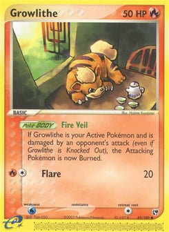 Growlithe 65/100, Sandstorm