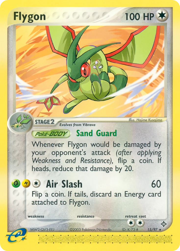 Flygon 15/97, Dragon Pokémon card
