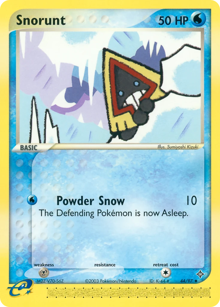 Snorunt 44/97, Dragon Pokémon card