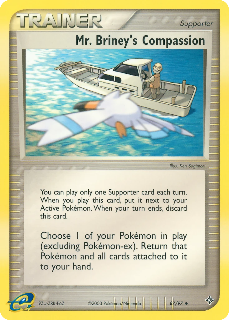 Mr. Briney's Compassion 87/97, Dragon Pokémon card