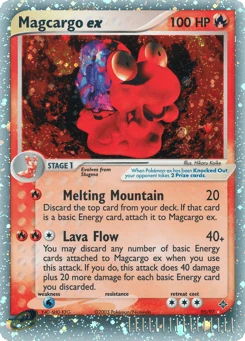 Magcargo ex 95/97, Dragon