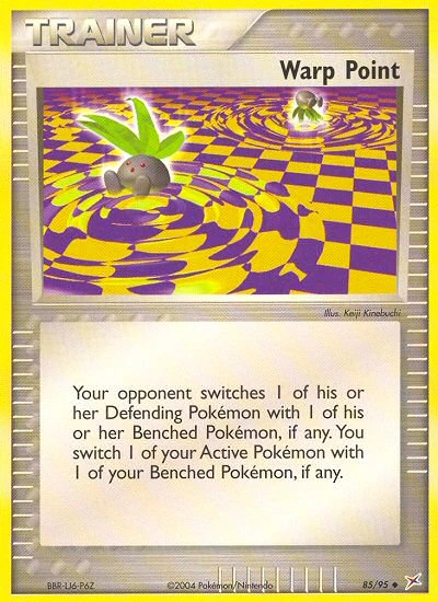 Warp Point 85/95, Team Magma vs Team Aqua Pokémon card
