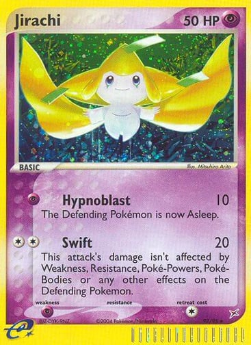 Jirachi 97/95 from Team Magma vs Team Aqua