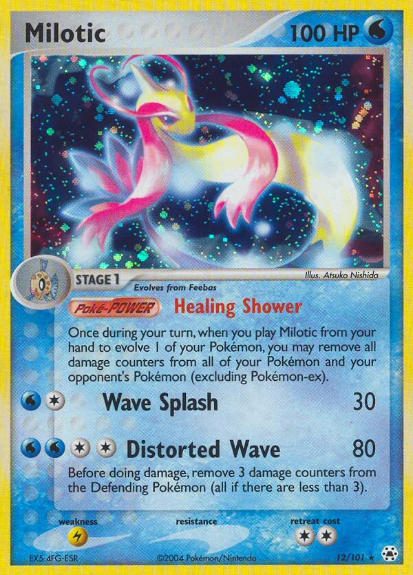 Milotic 12/101, Hidden Legends Pokémon card