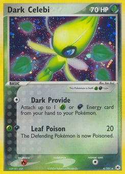 Dark Celebi 4/101, Hidden Legends