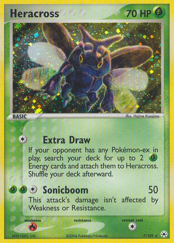 Heracross 7/101, Hidden Legends Pokémon card