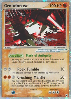 Groudon ex 93/101, Hidden Legends
