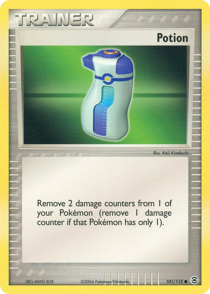 Potion 101/112, FireRed & LeafGreen Pokémon card