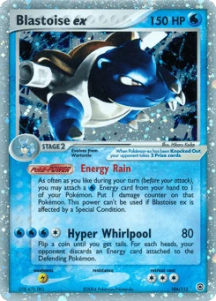 Blastoise ex 104/112, FireRed & LeafGreen