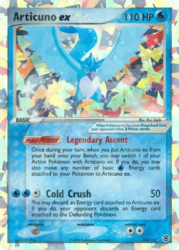 Articuno ex 114/112 from FireRed & LeafGreen