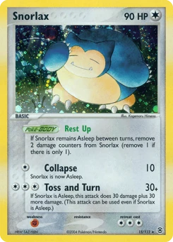 Snorlax 15/112, FireRed & LeafGreen
