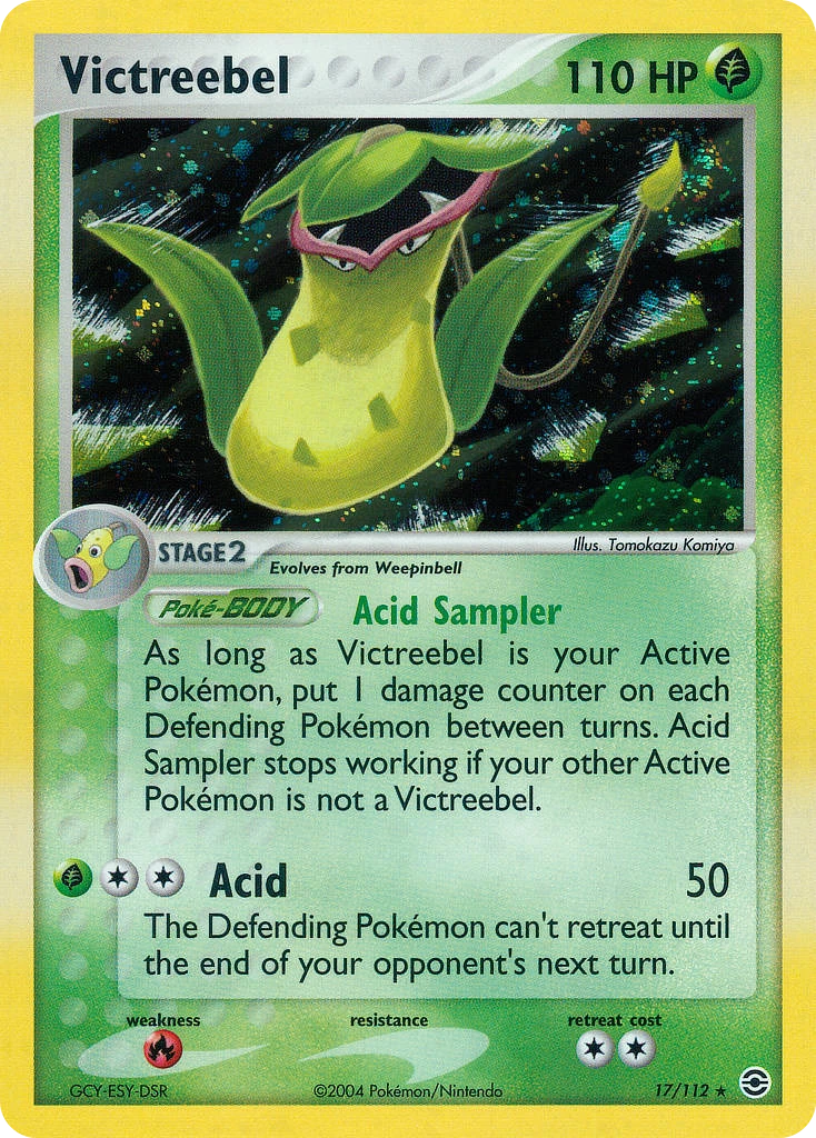 Victreebel 17/112, FireRed & LeafGreen Pokémon card