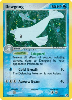 Dewgong 3/112, FireRed & LeafGreen