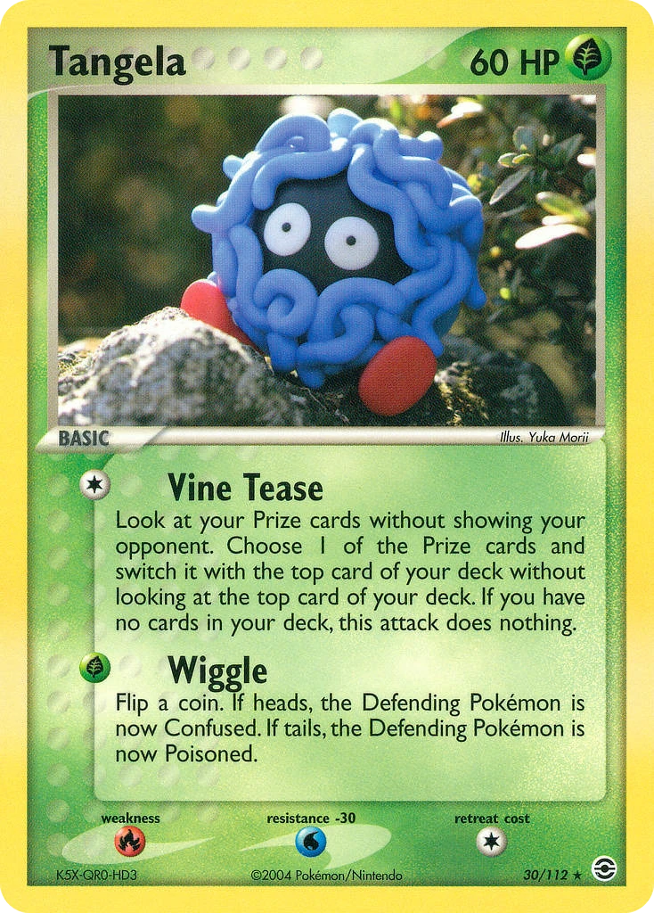 Tangela 30/112, FireRed & LeafGreen Pokémon card