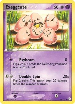 Exeggcute 33/112, FireRed & LeafGreen